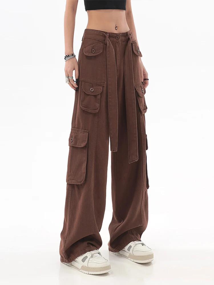 Hip Hop Baggy Y2K Cargo Pants Women Low Waist Sweatpant Trousers Vintage 2022 Streetwear Harajuku Pockets Wide Leg Joggers Pant
Hip Hop Baggy Y2K Cargo Pants Women Low Waist Sweatpant Trousers Vintage 2022 Streetwear Harajuku Pockets Wide Leg Joggers Pant