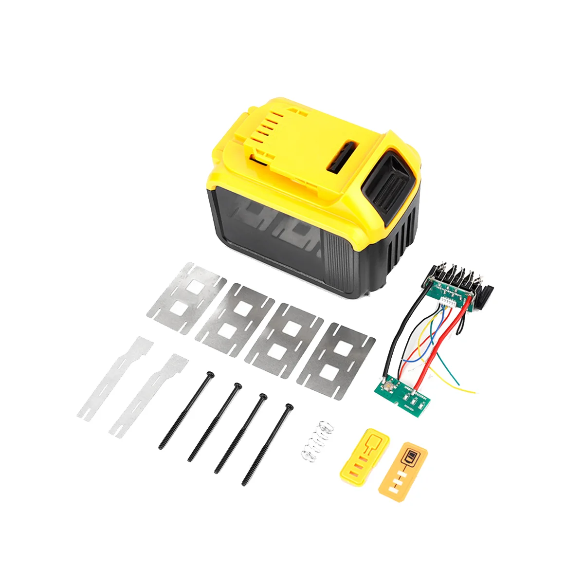 Battery Plastic Case+Lithium Battery Protective Board 21V for 15-Cell Battery Case Kit
Battery Plastic Case+Lithium Battery Protective Board 21V for 15-Cell Battery Case Kit