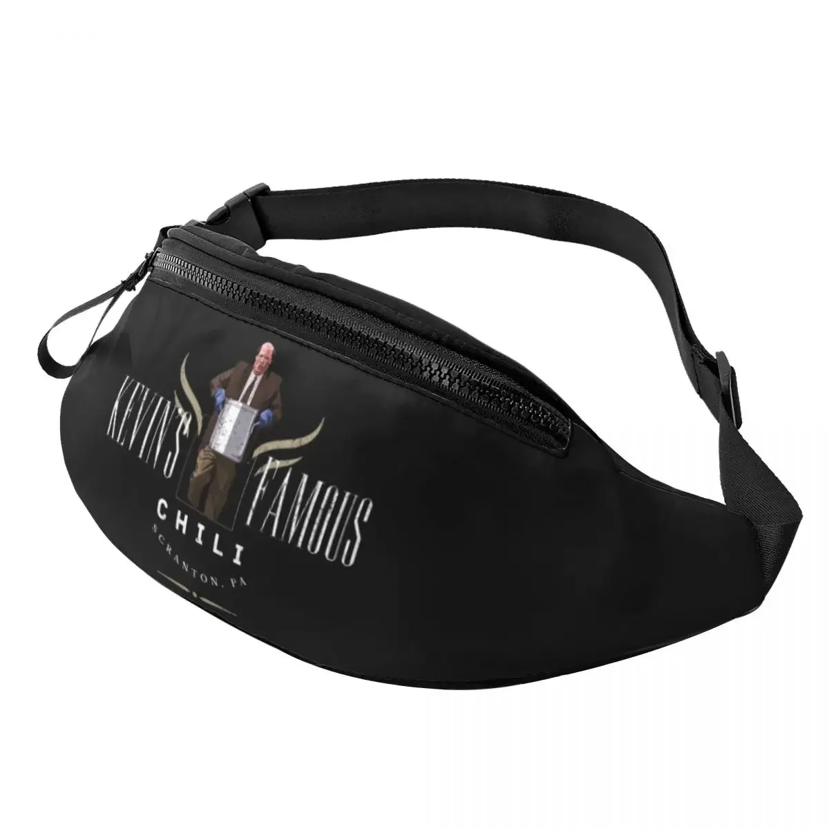 Funny Kevin's Famous Chili Fanny Bag Customized Office TV Crossbody Waist Pack Men Women Traveling Phone Money Pouch
Funny Kevin's Famous Chili Fanny Bag Customized Office TV Crossbody Waist Pack Men Women Traveling Phone Money Pouch