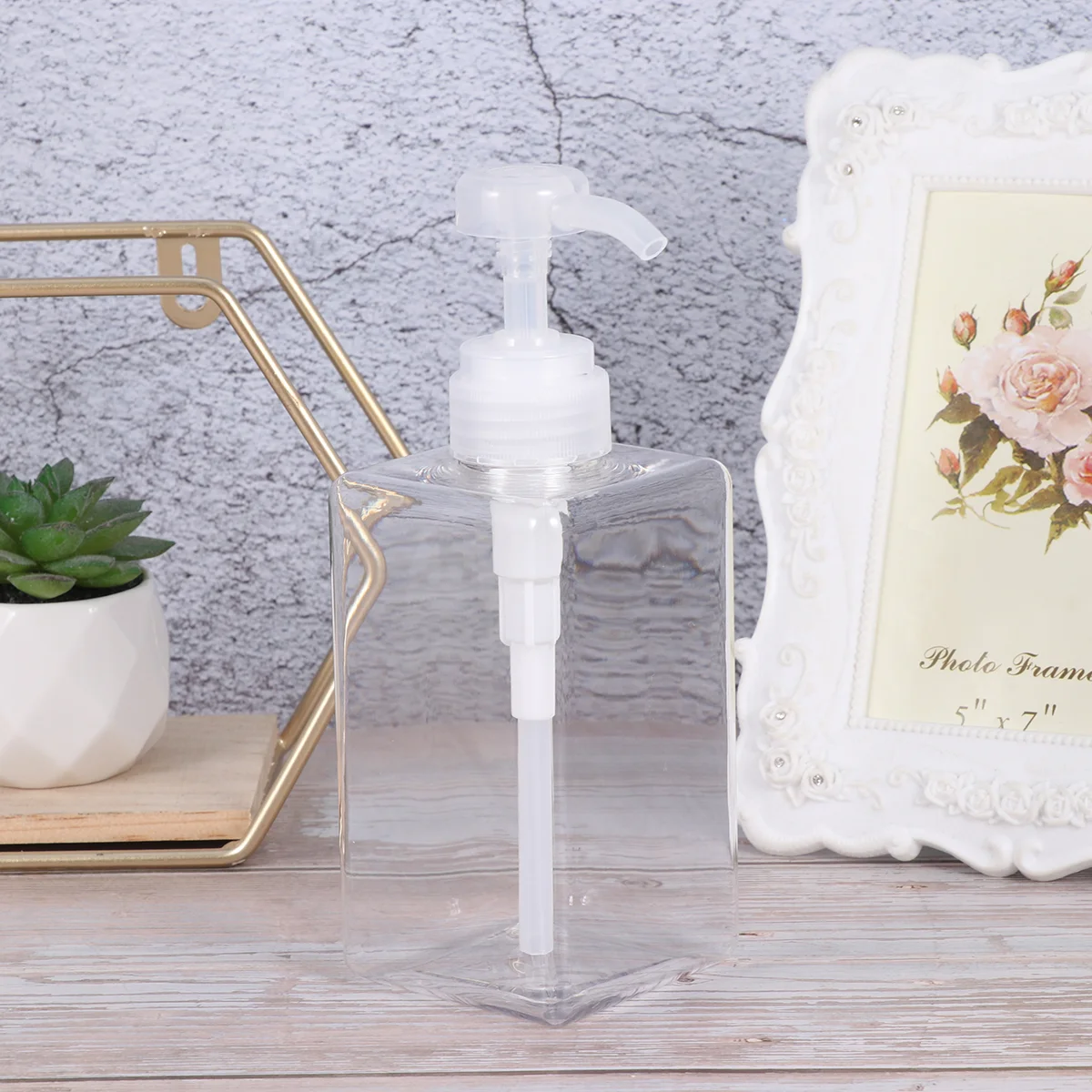 Bottle Lotion Dispenser Pump Soap Empty Bottles Toiletries Shampoo Hand Square Press Container Jars Liquid Tubes Makeup Body
Bottle Lotion Dispenser Pump Soap Empty Bottles Toiletries Shampoo Hand Square Press Container Jars Liquid Tubes Makeup Body