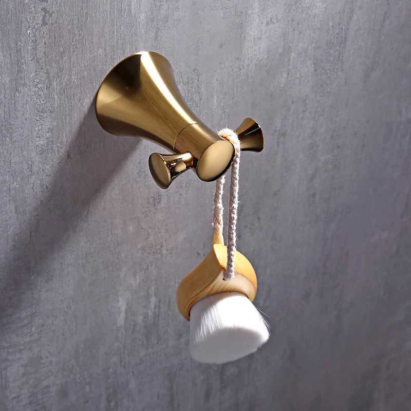 Golden Luxury Bathroom Accessories Toilet Paper Holder Soap Holder Wall Coat rack Toilet Brush Towel Holder Bathroom Support
Golden Luxury Bathroom Accessories Toilet Paper Holder Soap Holder Wall Coat rack Toilet Brush Towel Holder Bathroom Support
