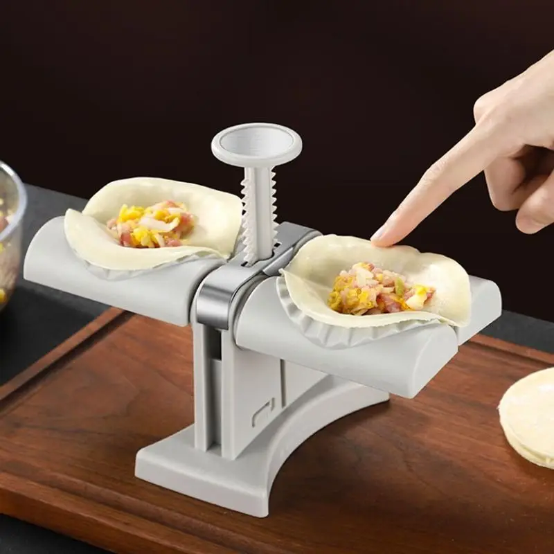 Dumpling Mould Lazy Must-Ravioli Making Mold Double Head Dumpling Mould Baking Accessories Home Kitchen Dumpling Maker
Dumpling Mould Lazy Must-Ravioli Making Mold Double Head Dumpling Mould Baking Accessories Home Kitchen Dumpling Maker