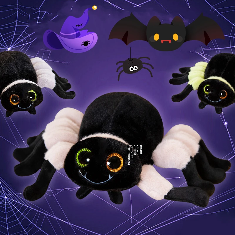 2023 New Dark Black Spider Cartoon Spooky Black Props Halloween Plush Toy Doll Decoration Fashion Trend Item Cute Spider Kawaii
2023 New Dark Black Spider Cartoon Spooky Black Props Halloween Plush Toy Doll Decoration Fashion Trend Item Cute Spider Kawaii