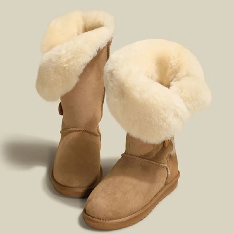 Mid Calf Women Fur Flats Snow Boots Platform Suede Warm Cotton Shoes Winter 2024 Cozy New Short Plush Women Trend Casual Boots
Mid Calf Women Fur Flats Snow Boots Platform Suede Warm Cotton Shoes Winter 2024 Cozy New Short Plush Women Trend Casual Boots