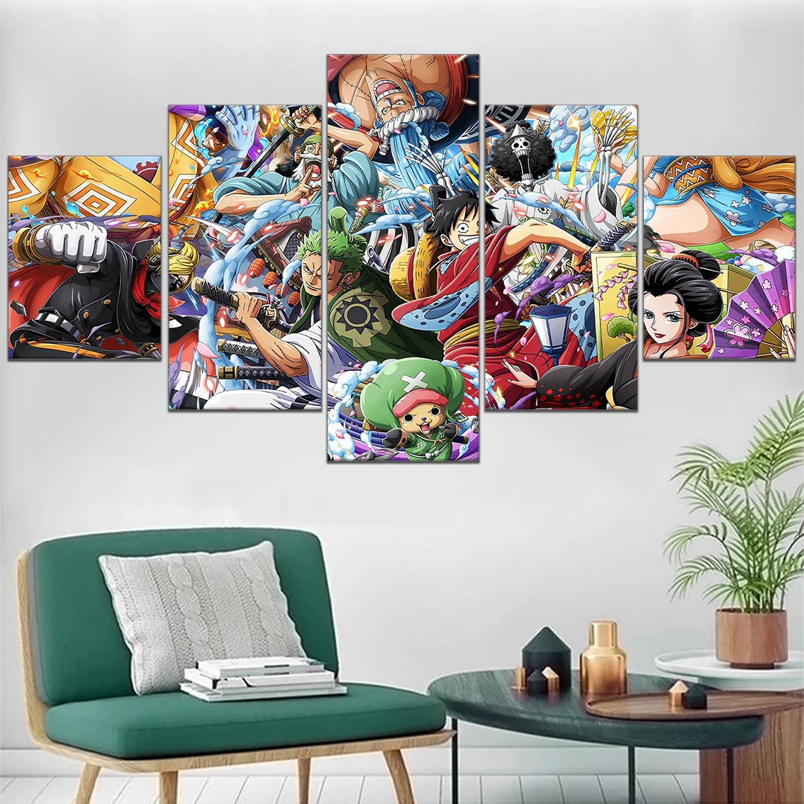 HD Prints Anime One Piece Poster 5 Pieces Canvas Painting Luffy Zoro Pictures Modern For Living Room Wall Art Home Decoration
HD Prints Anime One Piece Poster 5 Pieces Canvas Painting Luffy Zoro Pictures Modern For Living Room Wall Art Home Decoration