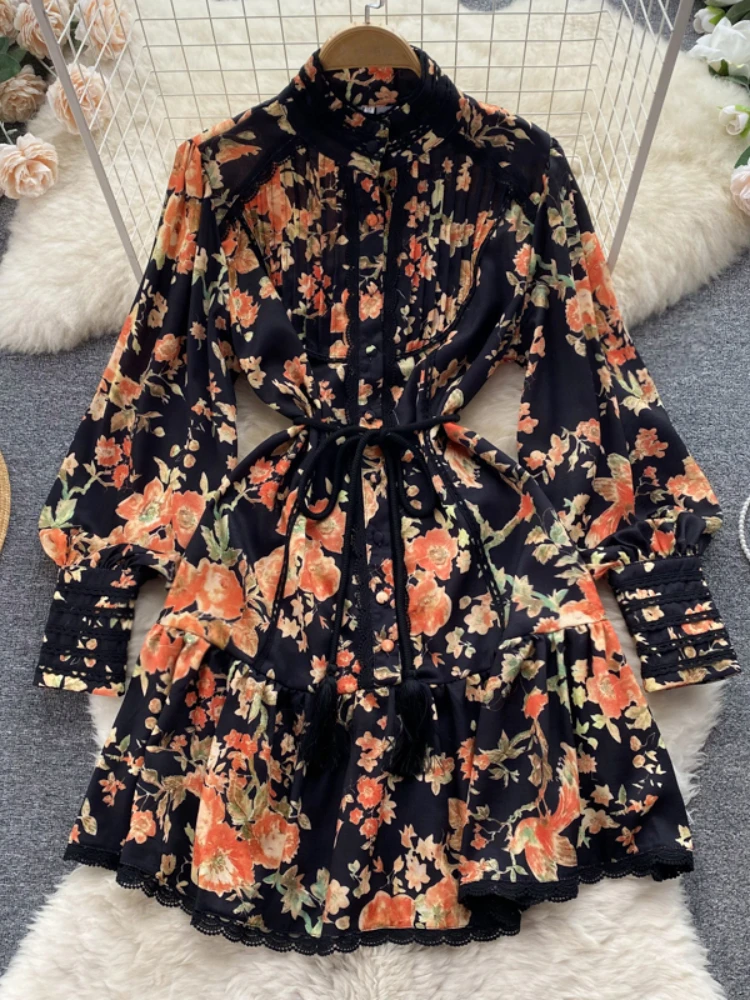 Aibeautyer New Casual Summer Floral Print Slim Full Lady Dress A Line O Neck Chiffon Pullover Mid-Calf Women Dresses 
Aibeautyer New Casual Summer Floral Print Slim Full Lady Dress A Line O Neck Chiffon Pullover Mid-Calf Women Dresses