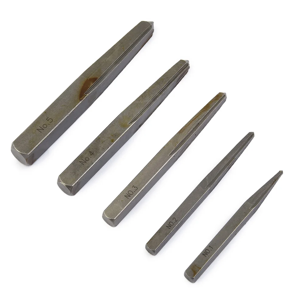 Square Screw Extractor Drill Bits 1/8\" 15/64\" 3/16\" 3/8\" 5pcs Black Bolt Extractor Breakage Pipe Connector
Square Screw Extractor Drill Bits 1/8\" 15/64\" 3/16\" 3/8\" 5pcs Black Bolt Extractor Breakage Pipe Connector