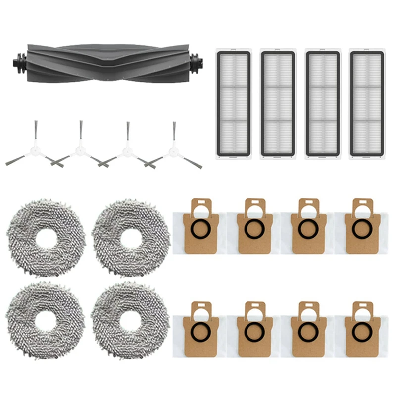 For Dreame Bot L10S Pro L10S Ultra Robot Vacuum Cleaner Spare Parts, Rubber / Side Brush, Filter, Mop Rag, Dust Bag
For Dreame Bot L10S Pro L10S Ultra Robot Vacuum Cleaner Spare Parts, Rubber / Side Brush, Filter, Mop Rag, Dust Bag