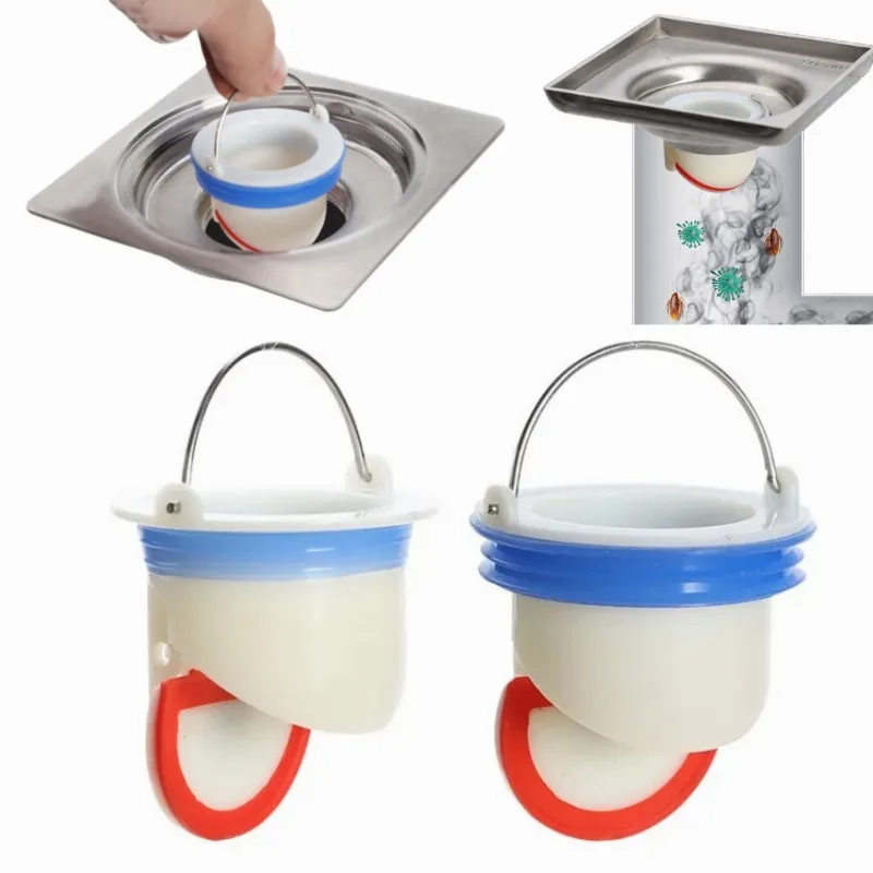 Smell Proof Shower Floor Siphon Drain Cover Sewer Bath Floor Strainer Plug Anti Odor Hair Catcher Kitchen Bathroom Accessories
Smell Proof Shower Floor Siphon Drain Cover Sewer Bath Floor Strainer Plug Anti Odor Hair Catcher Kitchen Bathroom Accessories