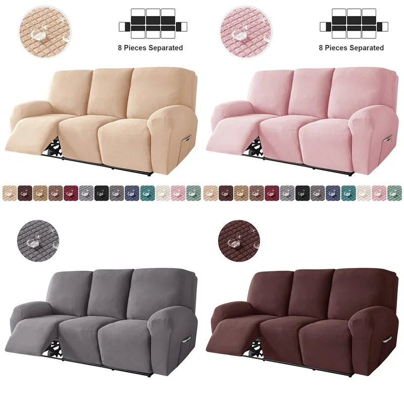 1 3 Seater Water Repellent Recliner Sofa Cover Solid Color Arm Chair Covers Anti-dirty Sofa Slipcover for Living Room Furniture
1 3 Seater Water Repellent Recliner Sofa Cover Solid Color Arm Chair Covers Anti-dirty Sofa Slipcover for Living Room Furniture