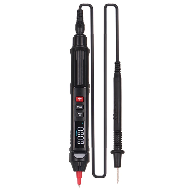 Цифровой мультиметр в виде ручки TASI TA8303, автоматический интеллектуальный датчик, тестер мультиметра с 6000 отсчетов, Бесконтактный измеритель
Цифровой мультиметр в виде ручки TASI TA8303, автоматический интеллектуальный датчик, тестер мультиметра с 6000 отсчетов, Бесконтактный измеритель