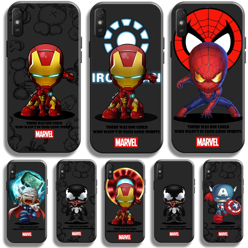 Marvel Cartoon Spiderman For Xiaomi Redmi 9A Phone Case Redmi 9AT Case Funda Coque Back Liquid Silicon Soft Silicone Cover
Marvel Cartoon Spiderman For Xiaomi Redmi 9A Phone Case Redmi 9AT Case Funda Coque Back Liquid Silicon Soft Silicone Cover
