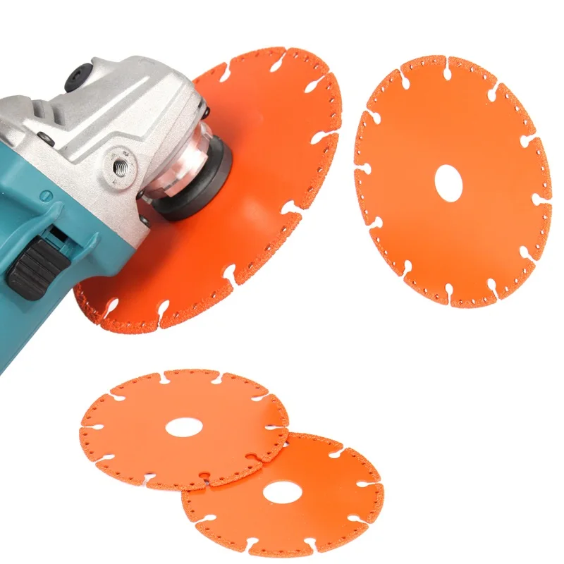 100/115/125/150mm Vacuum Brazed Diamond Saw Blades Multi-Purpose Demolition Cutting Disc For Steel Metal Stone Cast Iron Rebar
100/115/125/150mm Vacuum Brazed Diamond Saw Blades Multi-Purpose Demolition Cutting Disc For Steel Metal Stone Cast Iron Rebar