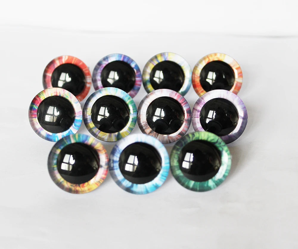 100pcs 9mm- 35mm New fashion 3D toy safety eyes doll eyes with back washer for diy plush doll --7A
100pcs 9mm- 35mm New fashion 3D toy safety eyes doll eyes with back washer for diy plush doll --7A