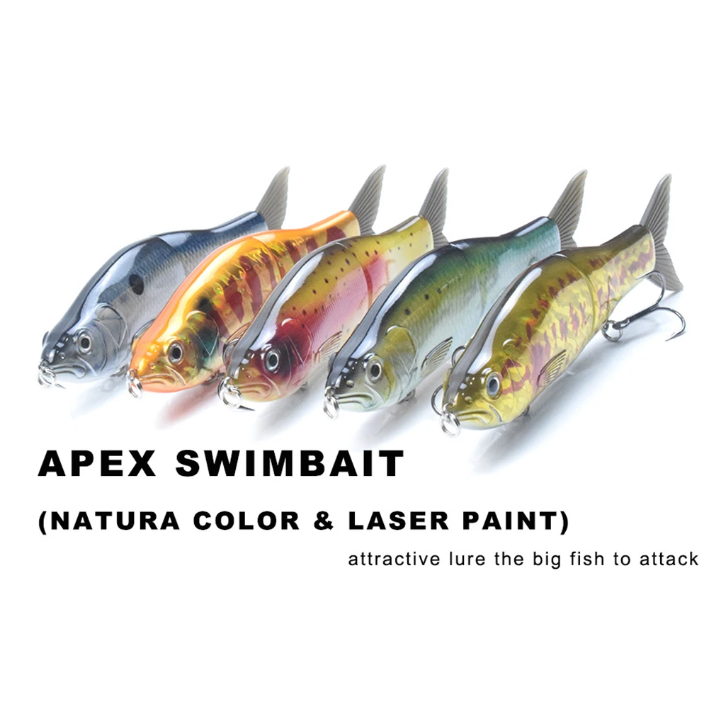 16.5cm 62g Artificial Bait Bionic Glidebait Swimbait Slow Sinking Fishing Lures Hard Bait Fishing Tackle Accessories
16.5cm 62g Artificial Bait Bionic Glidebait Swimbait Slow Sinking Fishing Lures Hard Bait Fishing Tackle Accessories