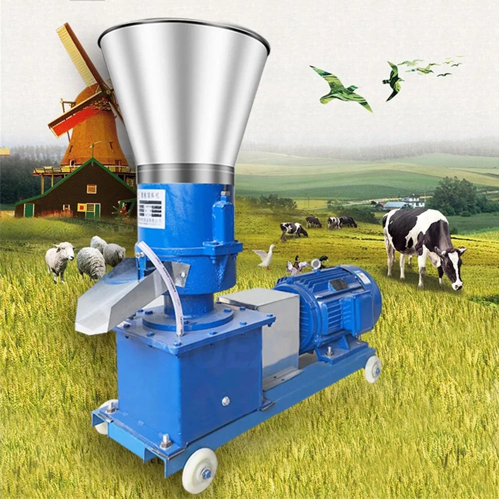 100-150kg/h 220V/380V Pellet Machine Pelletizer Animal Feed Food Pellet Making Machine Farming Burning Particles Granulator
100-150kg/h 220V/380V Pellet Machine Pelletizer Animal Feed Food Pellet Making Machine Farming Burning Particles Granulator