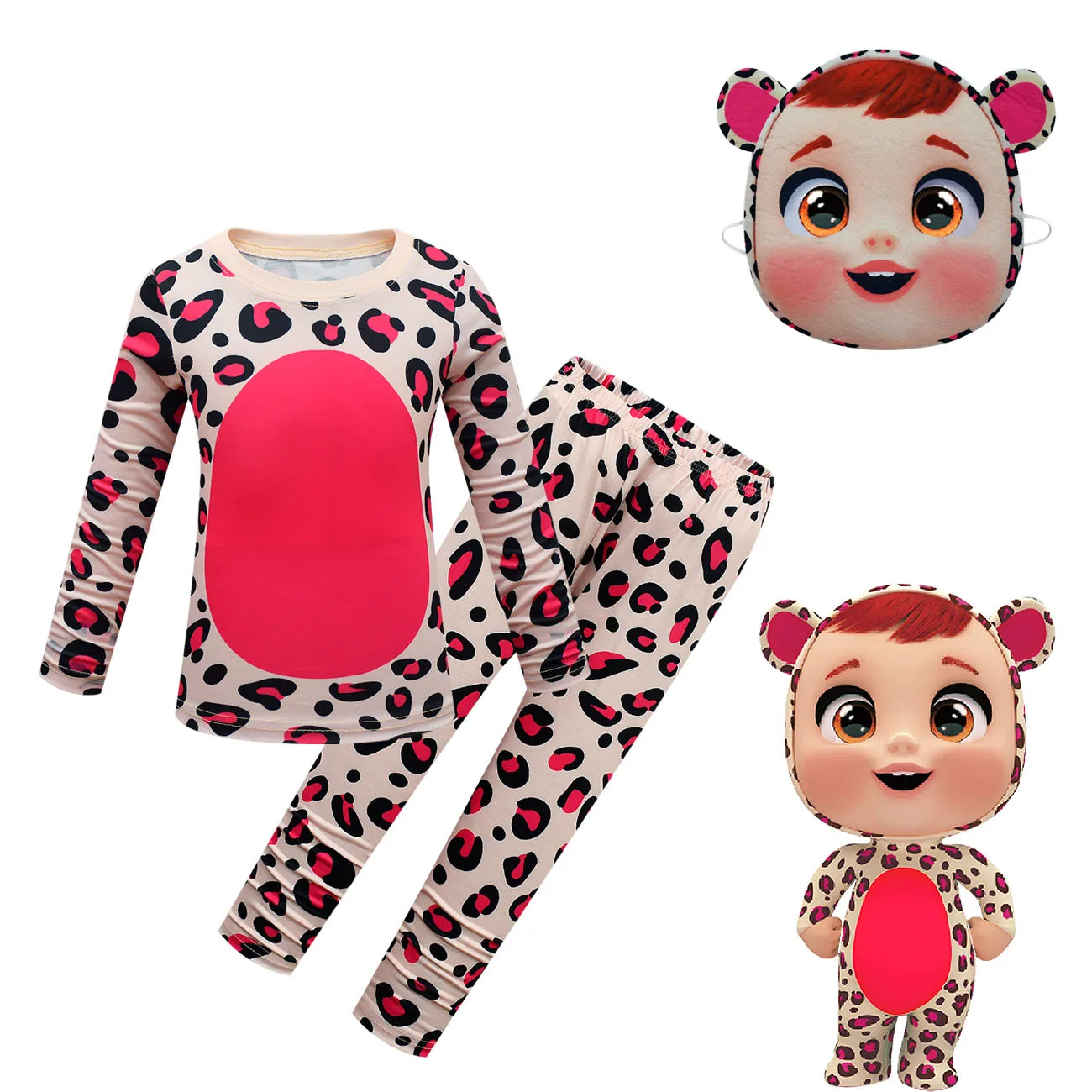 Crying Baby Girl Boy Home Service Suit Underwear Cartoon Clothes Long-Sleeved Trousers Kids Nightclothes Indoor Cotton Sleepwear
Crying Baby Girl Boy Home Service Suit Underwear Cartoon Clothes Long-Sleeved Trousers Kids Nightclothes Indoor Cotton Sleepwear