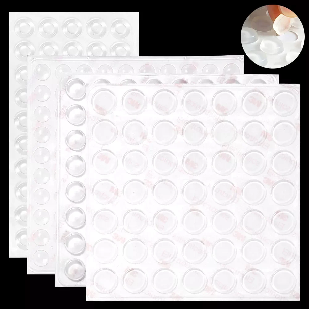 Silicone 49-100pcs 5 Size Self Adhesive Damper Cushion Protective Furniture Hardware Rubber Cabinet Door Stopper Bumper 
Silicone 49-100pcs 5 Size Self Adhesive Damper Cushion Protective Furniture Hardware Rubber Cabinet Door Stopper Bumper