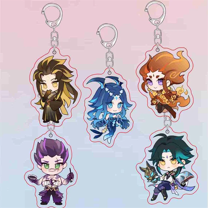 Anime Genshin Impact Xiao Cosplay Key Chains Acrylic Cute Figure Bosacius Keyrings Kawaii Bags Keychain Fans Collection Gift
Anime Genshin Impact Xiao Cosplay Key Chains Acrylic Cute Figure Bosacius Keyrings Kawaii Bags Keychain Fans Collection Gift