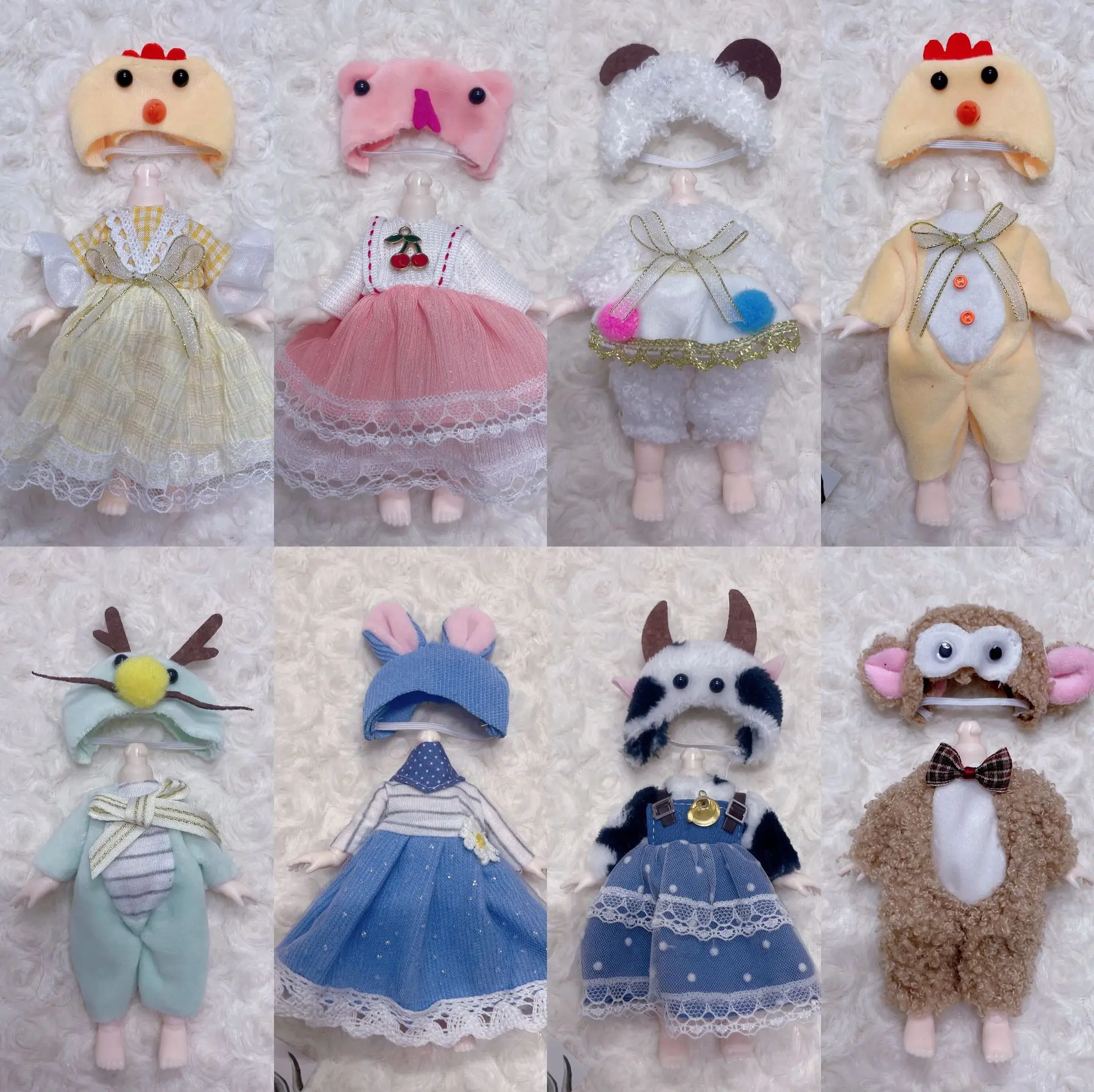 New 16 Cm Doll Clothes 1/8 Fashion Princess Ob11 Skirt Pants Suit Change Up Diy Play House Girl Toys
New 16 Cm Doll Clothes 1/8 Fashion Princess Ob11 Skirt Pants Suit Change Up Diy Play House Girl Toys