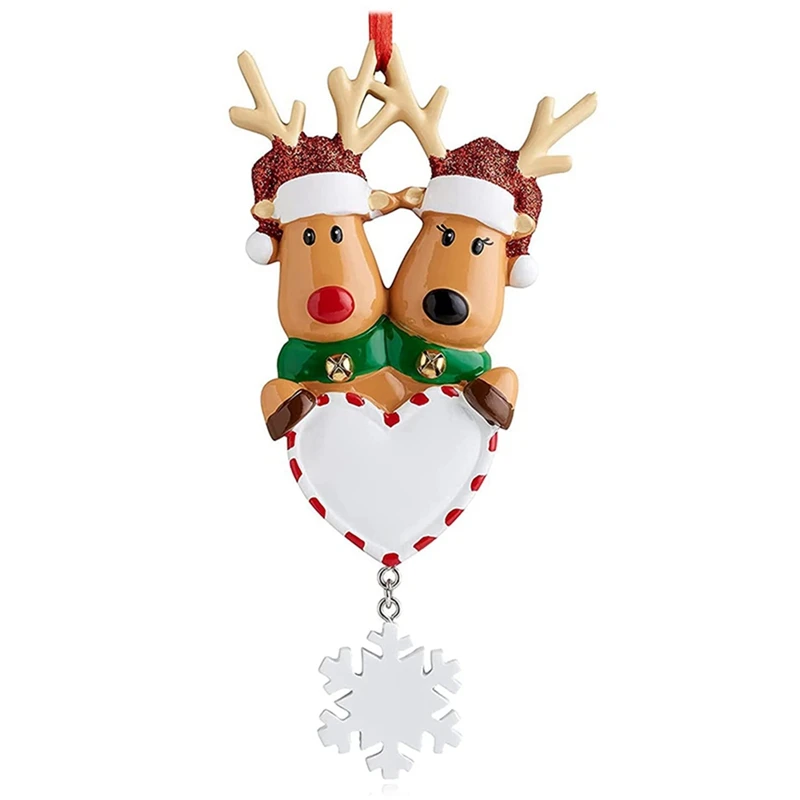 Personalized Deer Family Christmas Tree Ornament Family Xmas Decorating Set Creative Gift (Christmas Deer)
Personalized Deer Family Christmas Tree Ornament Family Xmas Decorating Set Creative Gift (Christmas Deer)
