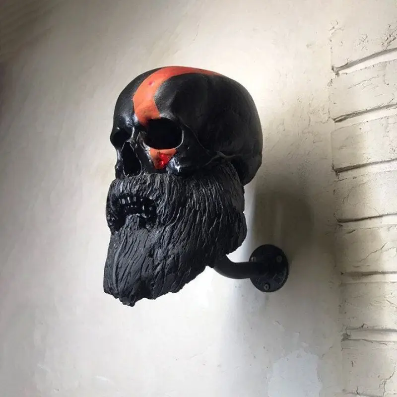 Motorcycle Accessories Helmet Holder Hanger Stand Rack Wall Mount Helmet Hat Display Resin Skull Handicraft Ornaments Home Decor 
Motorcycle Accessories Helmet Holder Hanger Stand Rack Wall Mount Helmet Hat Display Resin Skull Handicraft Ornaments Home Decor
