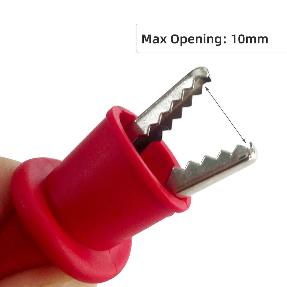 4pcs Multimeter Push On Alligator Clip Insulated Crocodile Clamp For Electrical Alligator Clips Connector Plug Power
4pcs Multimeter Push On Alligator Clip Insulated Crocodile Clamp For Electrical Alligator Clips Connector Plug Power