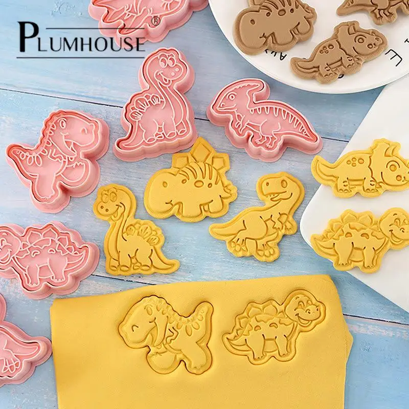 8Pcs/set Plastic Dinosaur Cookie Cutter Biscuit Cutter 3D Cartoon Dinosaur Transportation Molds Baking Tool Party DIY Decoration
8Pcs/set Plastic Dinosaur Cookie Cutter Biscuit Cutter 3D Cartoon Dinosaur Transportation Molds Baking Tool Party DIY Decoration