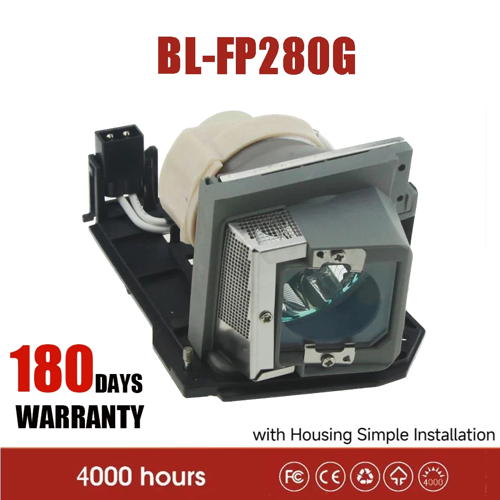 Replacement BL-FP280G Projector Bulb With Housing For Optoma TW762 EH415 W415 Lamp 5811118924-SOT Projectors Accessories New
Replacement BL-FP280G Projector Bulb With Housing For Optoma TW762 EH415 W415 Lamp 5811118924-SOT Projectors Accessories New