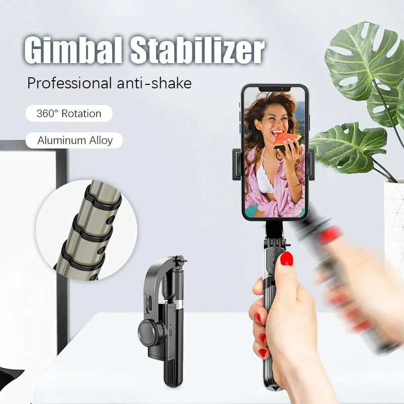High quality New Bluetooth Handheld Gimbal Stabilizer Mobile Phone Selfie Stick Holder Adjustable Selfie Stand For iPhone Huawei
High quality New Bluetooth Handheld Gimbal Stabilizer Mobile Phone Selfie Stick Holder Adjustable Selfie Stand For iPhone Huawei