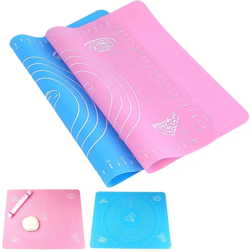 Silicone Baking Cake Dough Fondant Rolling Kneading Mat Baking Mat With Scale Cooking Plate Table Grill Pad Tools Kitchen Access
Silicone Baking Cake Dough Fondant Rolling Kneading Mat Baking Mat With Scale Cooking Plate Table Grill Pad Tools Kitchen Access