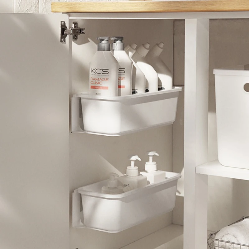 Kitchen Organizer Wall-Mounted Plastic Pull-out Cabinet Storage Box Drawer NoPunch Shelf Push-Pull Box Hanging Spice Storage Box
Kitchen Organizer Wall-Mounted Plastic Pull-out Cabinet Storage Box Drawer NoPunch Shelf Push-Pull Box Hanging Spice Storage Box