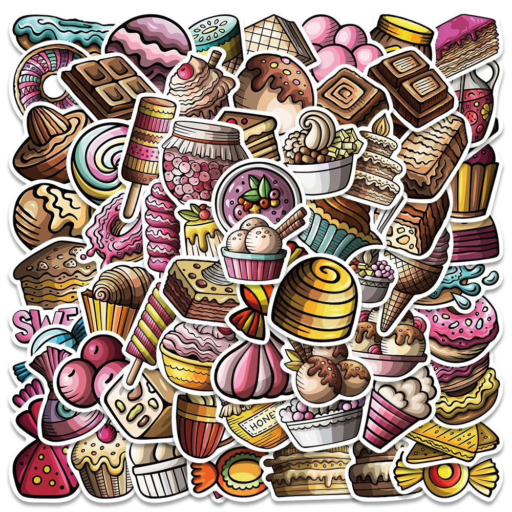 10/67pcs Cartoon Candy Desert Vinyl Stickers Waterproof Graffiti For Luggage Guitar Notebook Fridge Skateboard Laptop Decals
10/67pcs Cartoon Candy Desert Vinyl Stickers Waterproof Graffiti For Luggage Guitar Notebook Fridge Skateboard Laptop Decals