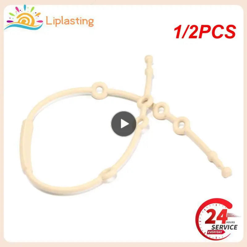 1/2PCS New Silicone Toy Safety Straps Newborn Teething Soother Chew Dummy Chains Adjustable Baby Pacifier Clip Teether Straps
1/2PCS New Silicone Toy Safety Straps Newborn Teething Soother Chew Dummy Chains Adjustable Baby Pacifier Clip Teether Straps