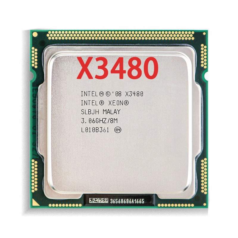 

Intel Xeon X3480 3.0 GHz Quad-Core Eight-Thread 95W CPU Processor 8M 95W LGA 1156