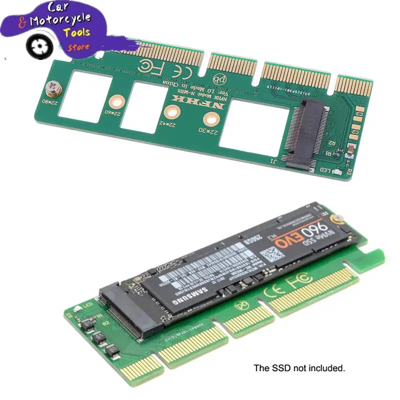 1PC NVMe M.2 NGFF SSD To PCI-E PCI Express 3.0 16x X4 Adapter Riser Card Converter SSD Circuit Board Computer Connections
1PC NVMe M.2 NGFF SSD To PCI-E PCI Express 3.0 16x X4 Adapter Riser Card Converter SSD Circuit Board Computer Connections