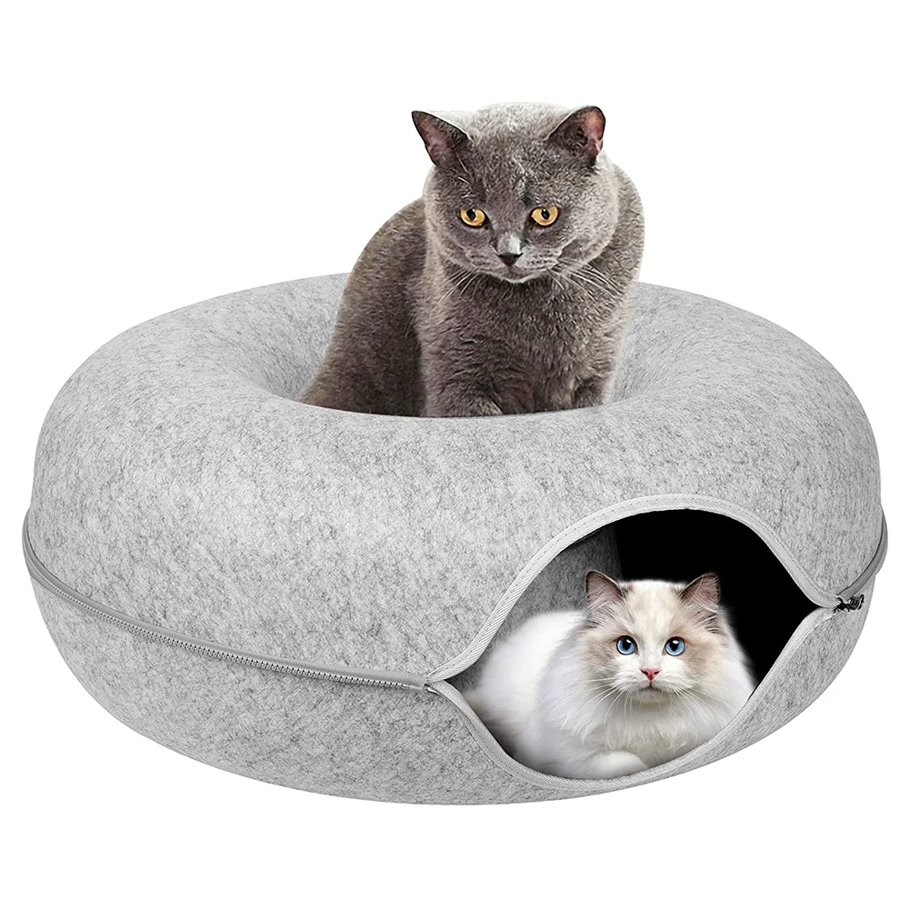 Cats Tunnels Natural Felt Cat House Round Small Bed for Rabbit Guinea Pig Removable 20x8 Inch Cat Accessory
Cats Tunnels Natural Felt Cat House Round Small Bed for Rabbit Guinea Pig Removable 20x8 Inch Cat Accessory