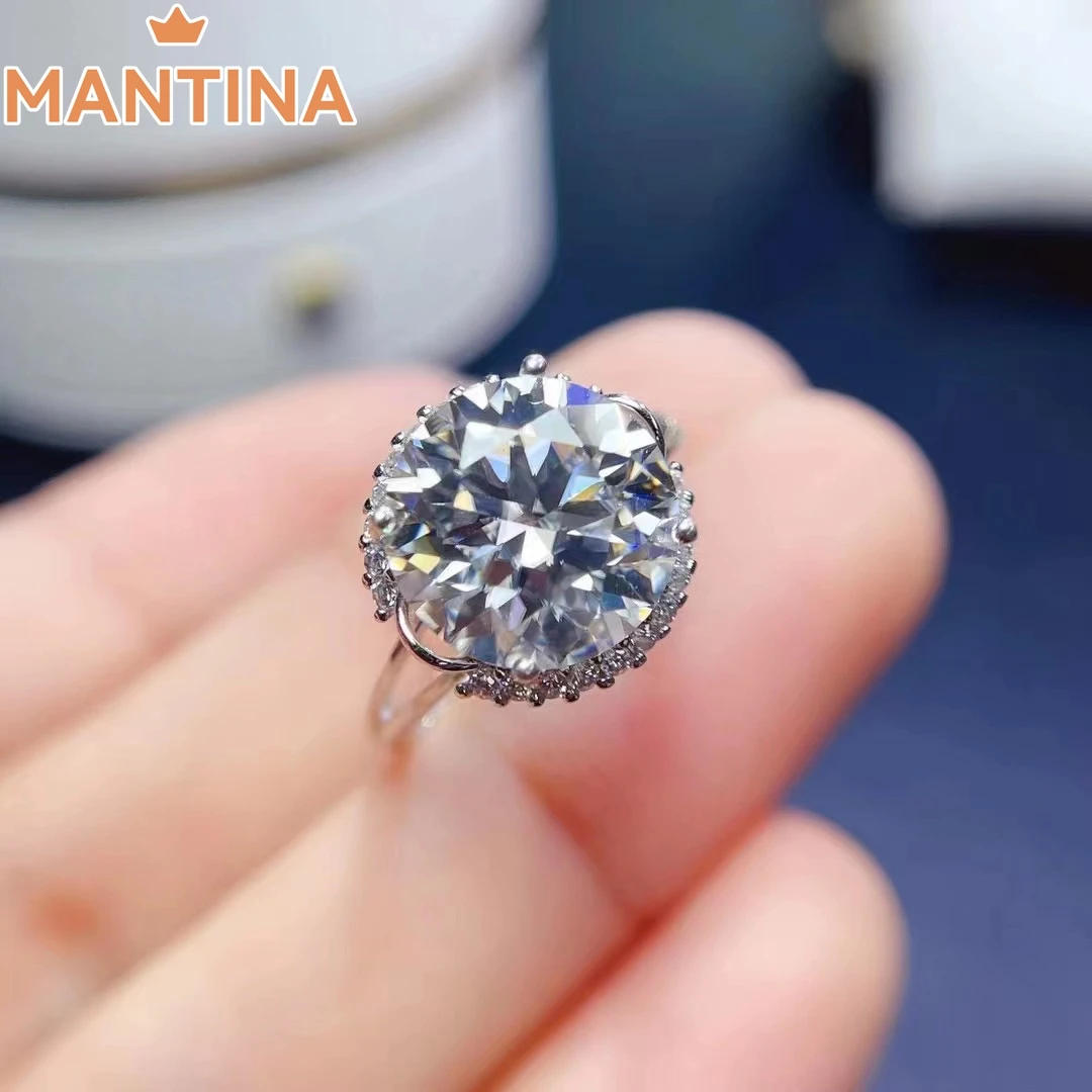 Женское Обручальное кольцо с муассанитом 5,0 карат, обручальное кольцо с покрытием из белого золота 18 К, кольцо из стерлингового серебра с бр...
Женское Обручальное кольцо с муассанитом 5,0 карат, обручальное кольцо с покрытием из белого золота 18 К, кольцо из стерлингового серебра с бр...