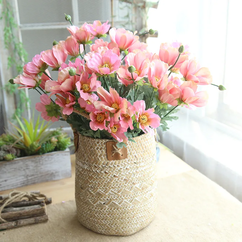 Artificial spring scenery cosmos european high-grade simulation daisy flowers fake plants home shop decor
Artificial spring scenery cosmos european high-grade simulation daisy flowers fake plants home shop decor