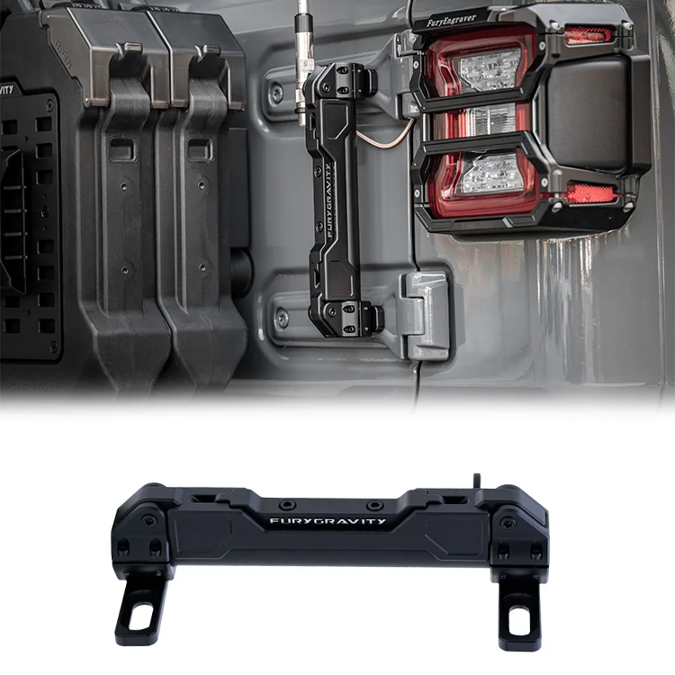 Аксессуары Fury 2018+ Алюминиевый держатель флагштока с ЧПУ для Jeep Wrangler JL
