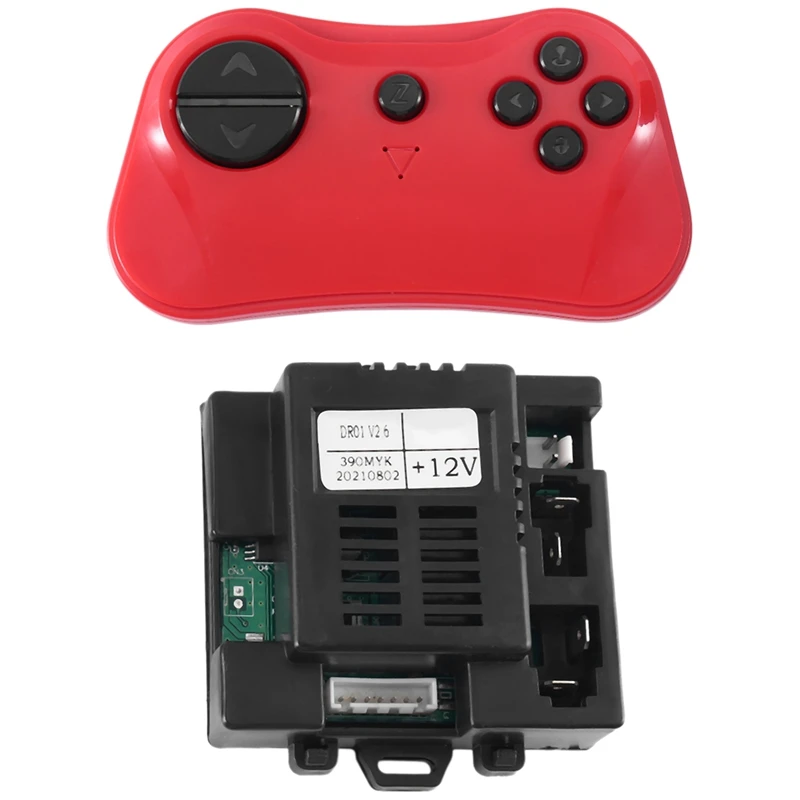 DR01 V2.6 390MYK 12V 2.4G Bluetooth Remote Control And Receiver For Children Electric Vehicle Replacement Accessories
DR01 V2.6 390MYK 12V 2.4G Bluetooth Remote Control And Receiver For Children Electric Vehicle Replacement Accessories