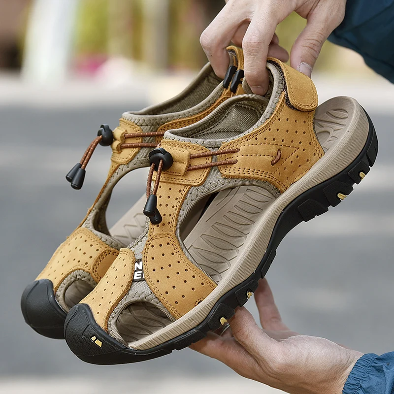 2023 New Men Summer Sandals Comfortable Casual Shoes Plus-sized Flats High Quality Beach Sandals Men Sandalias Hombre
2023 New Men Summer Sandals Comfortable Casual Shoes Plus-sized Flats High Quality Beach Sandals Men Sandalias Hombre