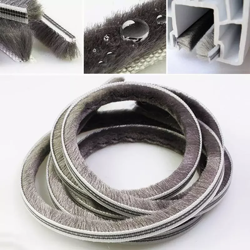 10 meters Seal Brush Pile Dust Excluder Strip Tape For Door Window Weatherstrip Cabinets Wardrobes Supply Dustproof Insect Proof
10 meters Seal Brush Pile Dust Excluder Strip Tape For Door Window Weatherstrip Cabinets Wardrobes Supply Dustproof Insect Proof