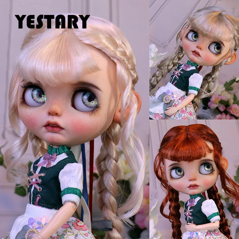 YESTARY BJD Doll Wig For Blythe Size Dolls Accessories Wig Toy BJD Doll Wig Hair Faux Mohair Tress For Dolls Long Braids Girls
YESTARY BJD Doll Wig For Blythe Size Dolls Accessories Wig Toy BJD Doll Wig Hair Faux Mohair Tress For Dolls Long Braids Girls
