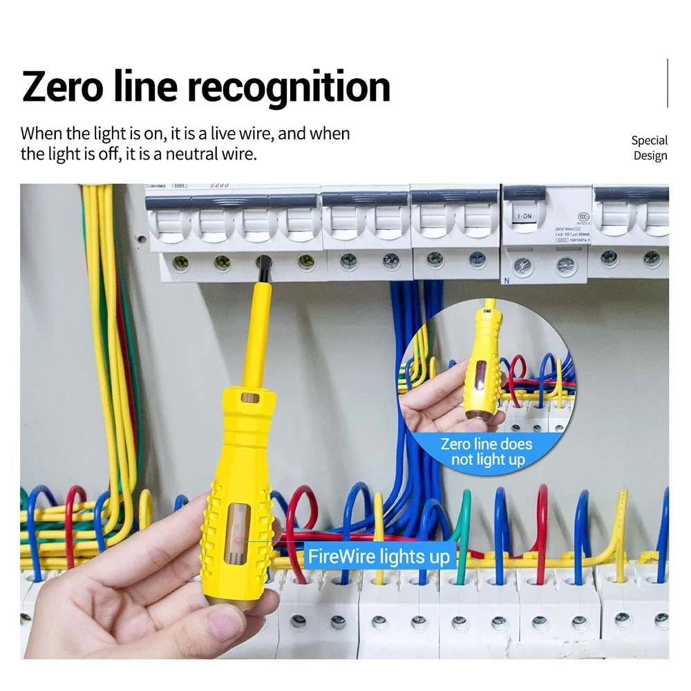 B04 Zero Fire Wire Recognition Word/Phillips Screwdriver Test Pen Non-contact Insulated Electrician Test Pen Tool
B04 Zero Fire Wire Recognition Word/Phillips Screwdriver Test Pen Non-contact Insulated Electrician Test Pen Tool