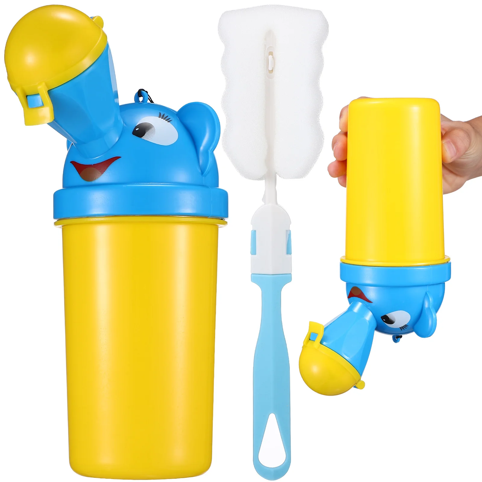 Portable Baby Child Potty Emergency Urinal Toilet Potty Brush Cartoon Elephant Travel Urinal
Portable Baby Child Potty Emergency Urinal Toilet Potty Brush Cartoon Elephant Travel Urinal
