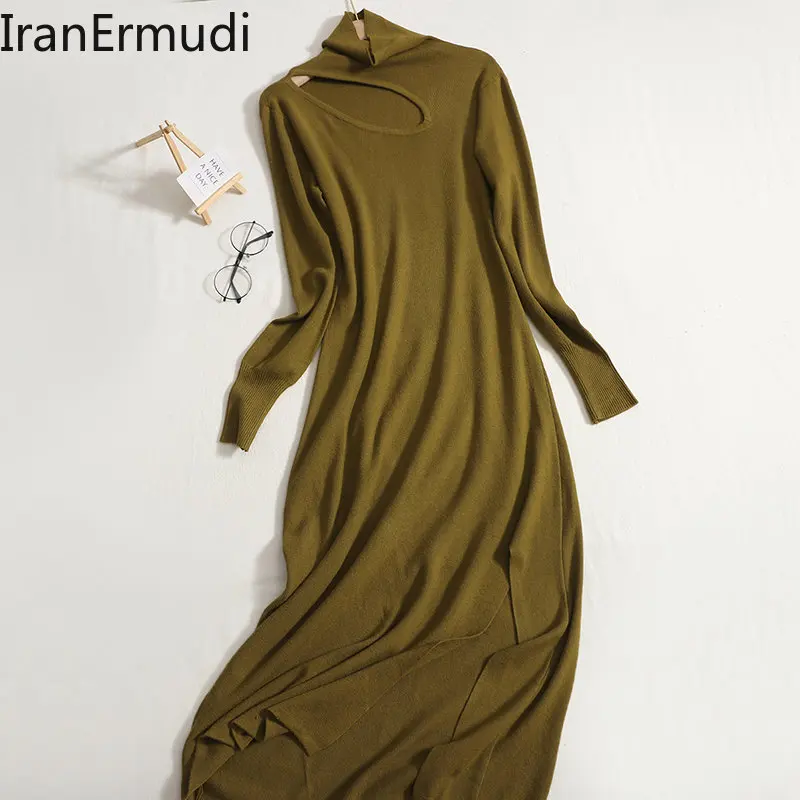 IranErmudi женское трикотажное платье макси с высоким воротником модные шикарные платья с длинными рукавами женские 2022 новые эластичные платья ...
IranErmudi женское трикотажное платье макси с высоким воротником модные шикарные платья с длинными рукавами женские 2022 новые эластичные платья ...