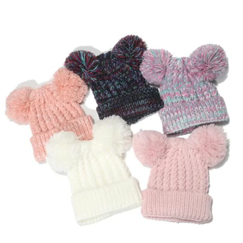 Boys And Girls Knitted Hats Children's Autumn And Winter Twist Mixed Color Warm Cute Double Ball Children's Wool Hat Beanie Hat
Boys And Girls Knitted Hats Children's Autumn And Winter Twist Mixed Color Warm Cute Double Ball Children's Wool Hat Beanie Hat