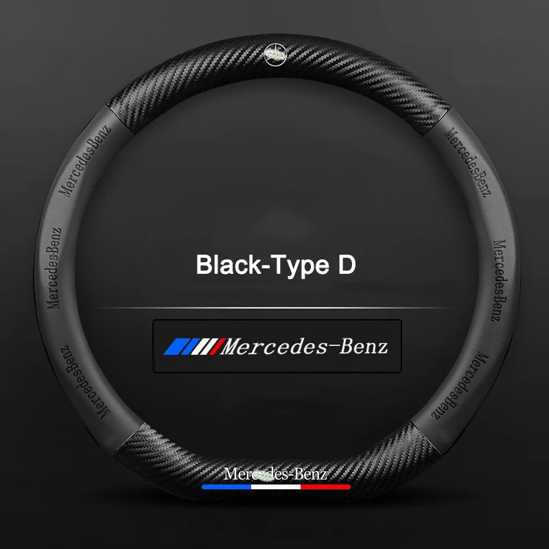 Universal Auto Steering Wheel Cover Non-Slip Carbon Fiber For Mercede Benz Steering wheel cover A/B/C/E/GLA/CLA/GLC/GLK/GLE
Universal Auto Steering Wheel Cover Non-Slip Carbon Fiber For Mercede Benz Steering wheel cover A/B/C/E/GLA/CLA/GLC/GLK/GLE