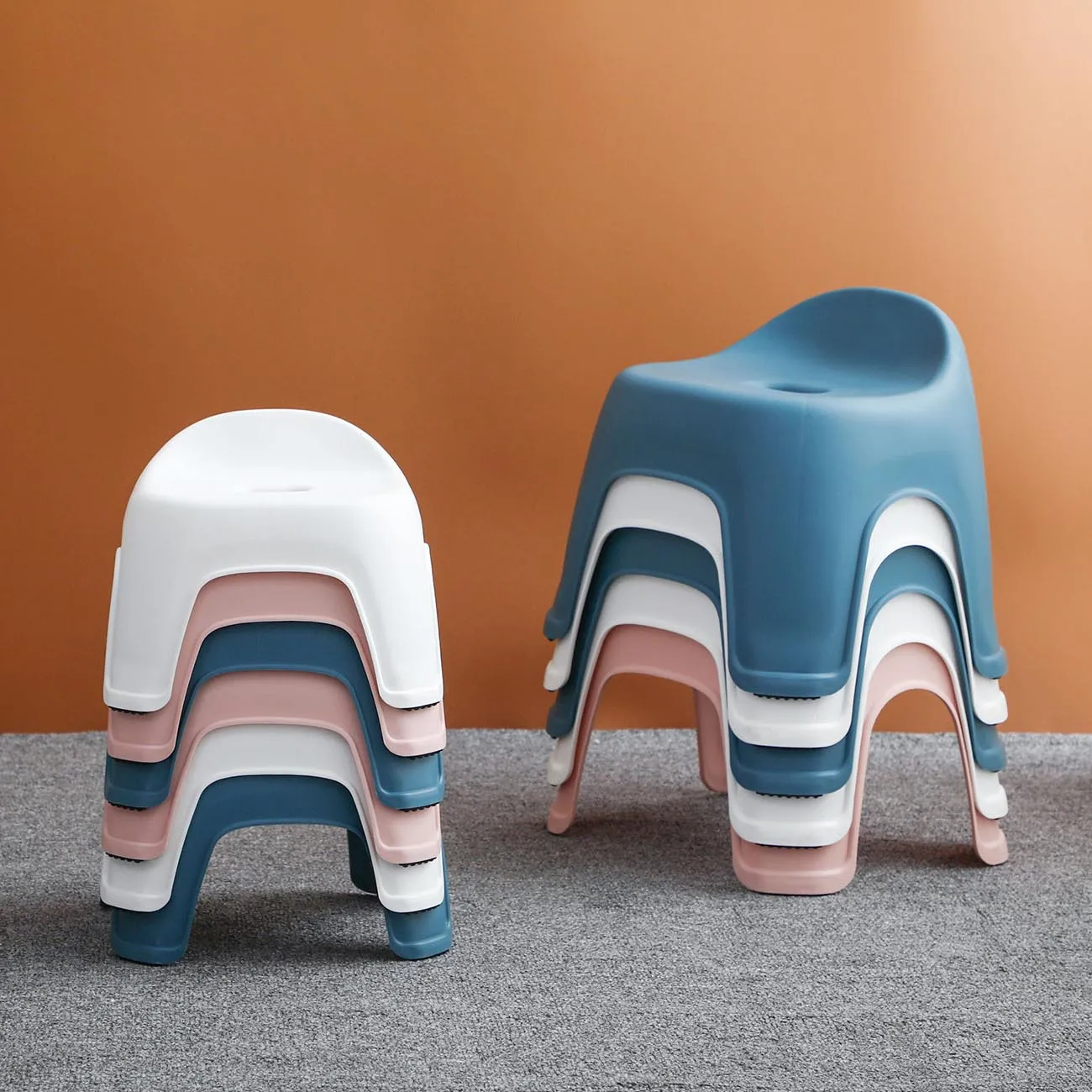 Thicken Baby Kids Stool Plastic Backrest Stool Living Room Non-slip Change Shoe Bench Kindergarten Kids Child Study Stool 
Thicken Baby Kids Stool Plastic Backrest Stool Living Room Non-slip Change Shoe Bench Kindergarten Kids Child Study Stool